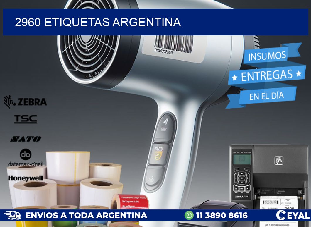 2960 ETIQUETAS ARGENTINA
