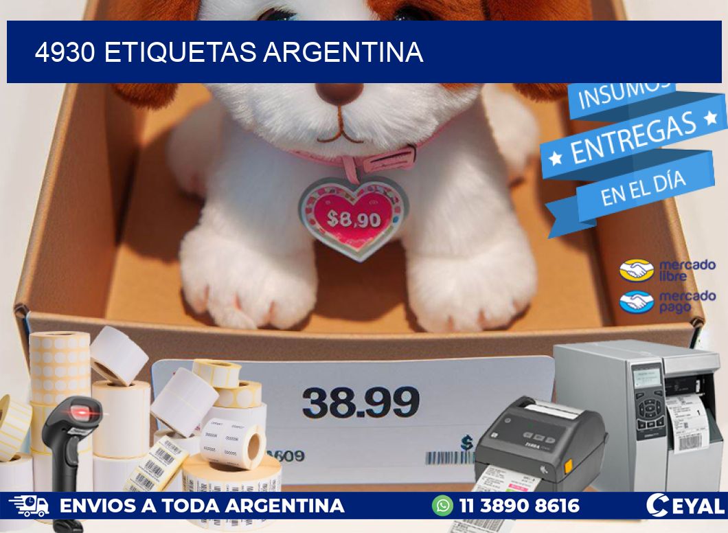 4930 ETIQUETAS ARGENTINA