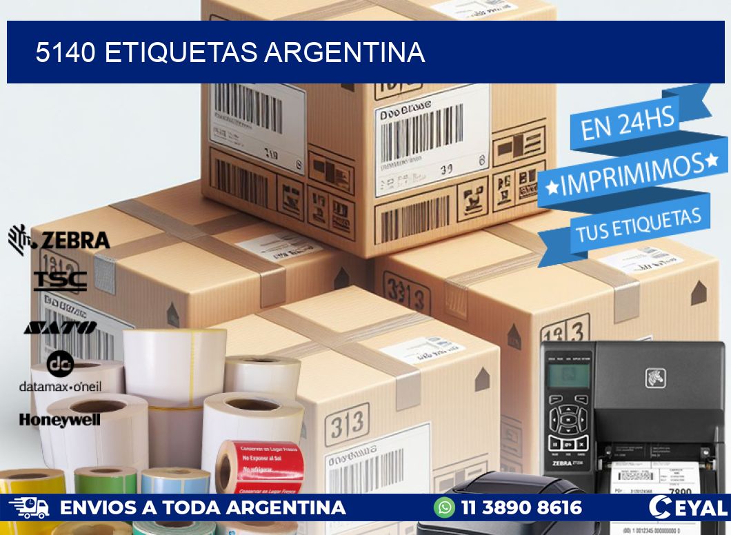 5140 ETIQUETAS ARGENTINA