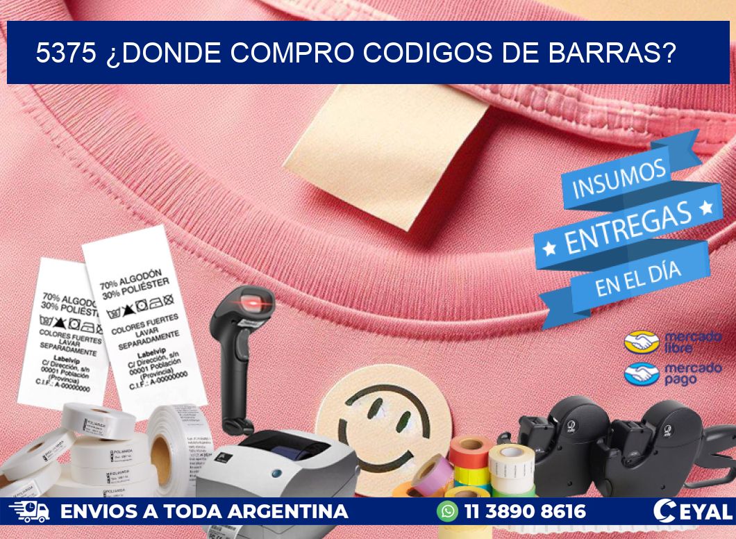 5375 ¿DONDE COMPRO CODIGOS DE BARRAS?