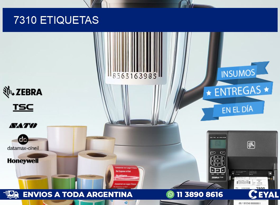 7310 ETIQUETAS