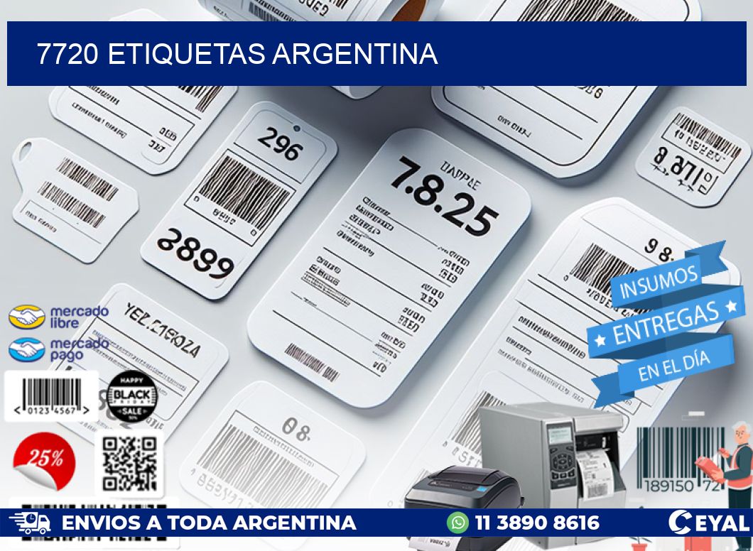 7720 ETIQUETAS ARGENTINA