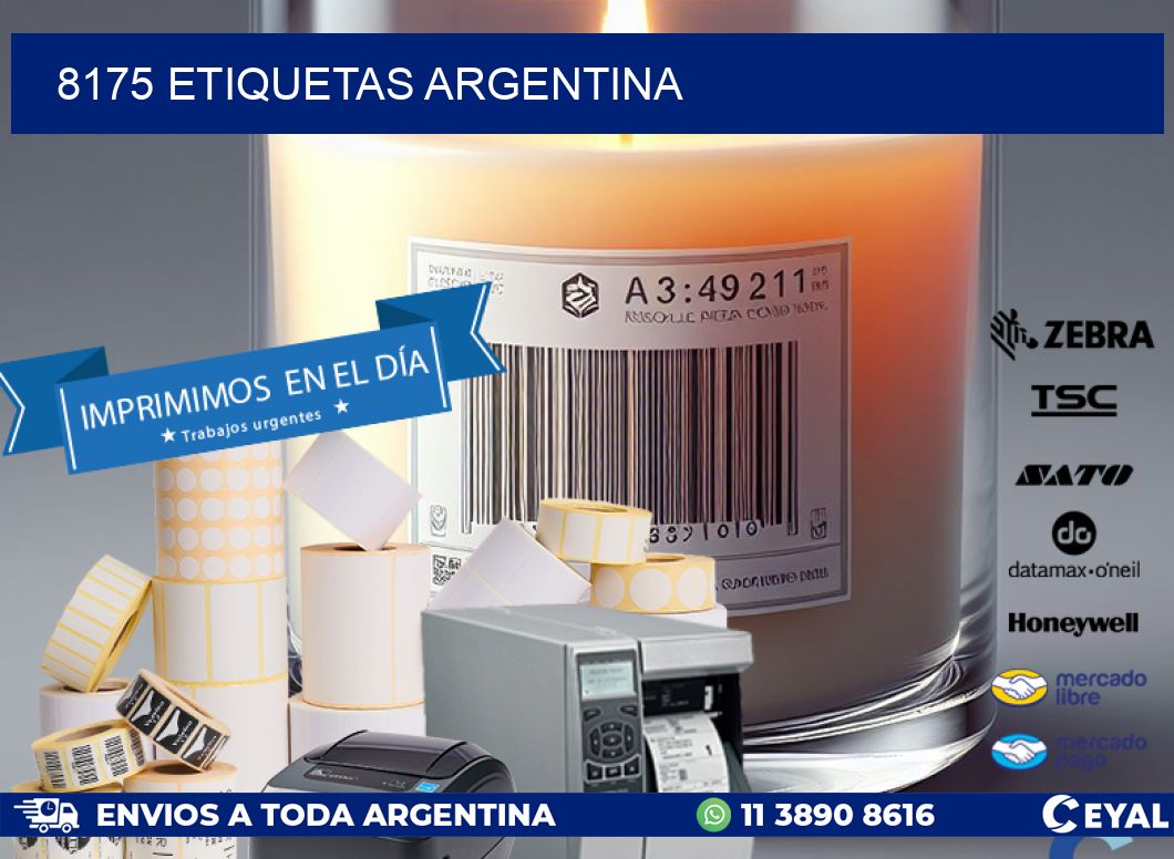 8175 ETIQUETAS ARGENTINA