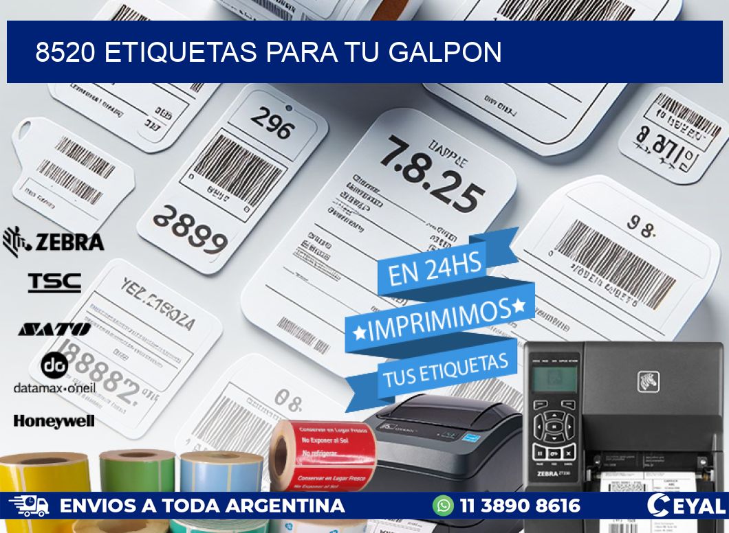 8520 ETIQUETAS PARA TU GALPON