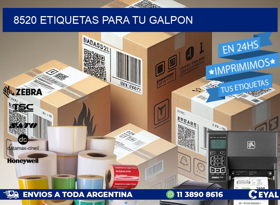 8520 ETIQUETAS PARA TU GALPON