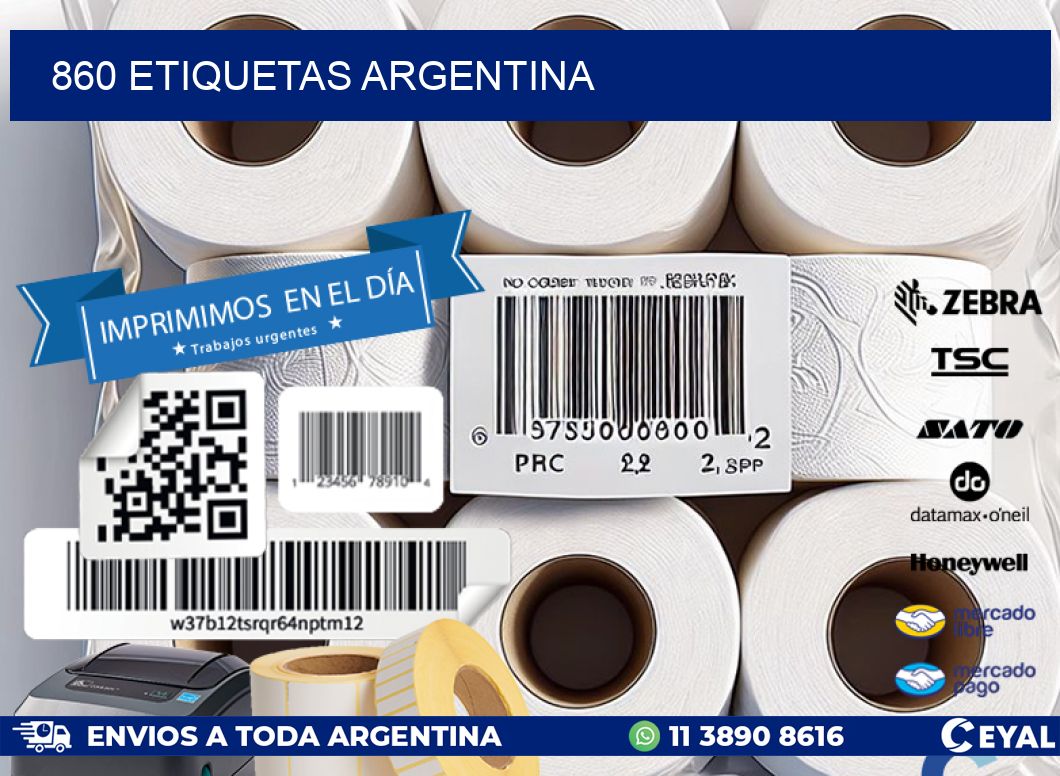 860 ETIQUETAS ARGENTINA