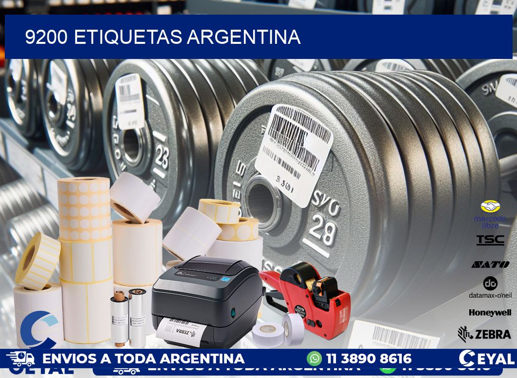 9200 ETIQUETAS ARGENTINA