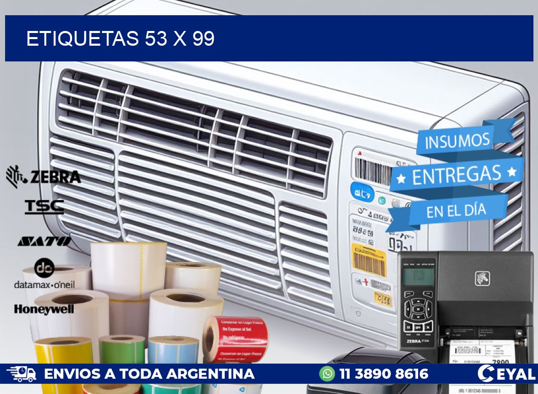 ETIQUETAS 53 x 99