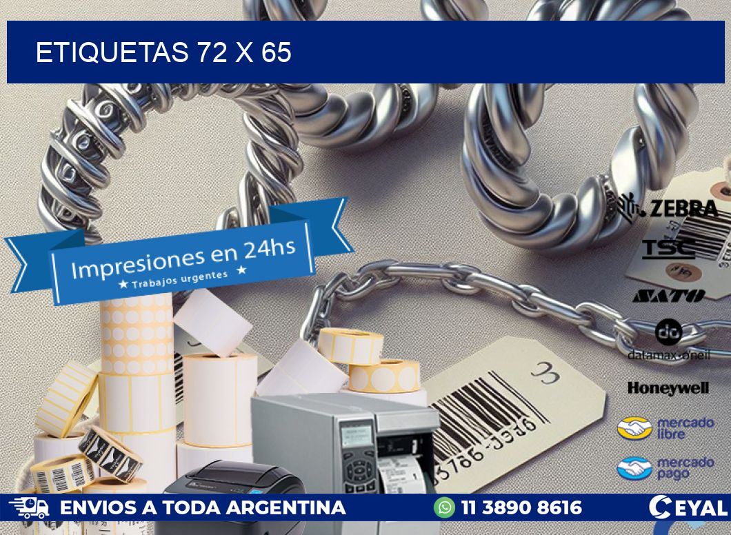 ETIQUETAS 72 x 65