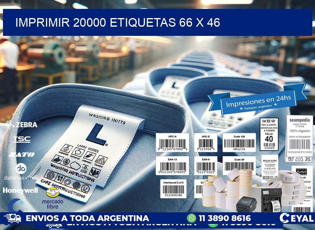 IMPRIMIR 20000 ETIQUETAS 66 x 46