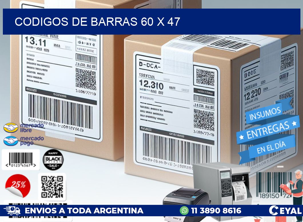 codigos de barras 60 x 47