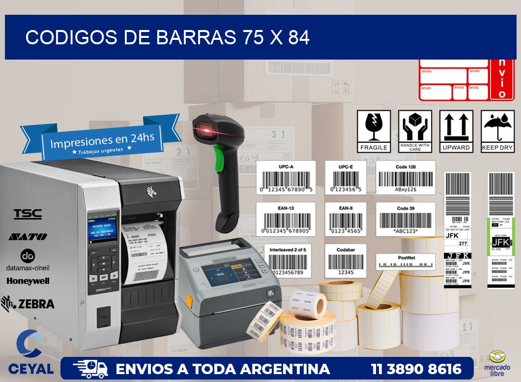 codigos de barras 75 x 84