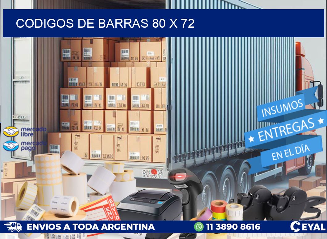 codigos de barras 80 x 72