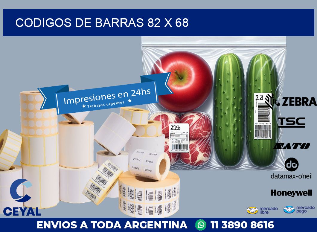 codigos de barras 82 x 68