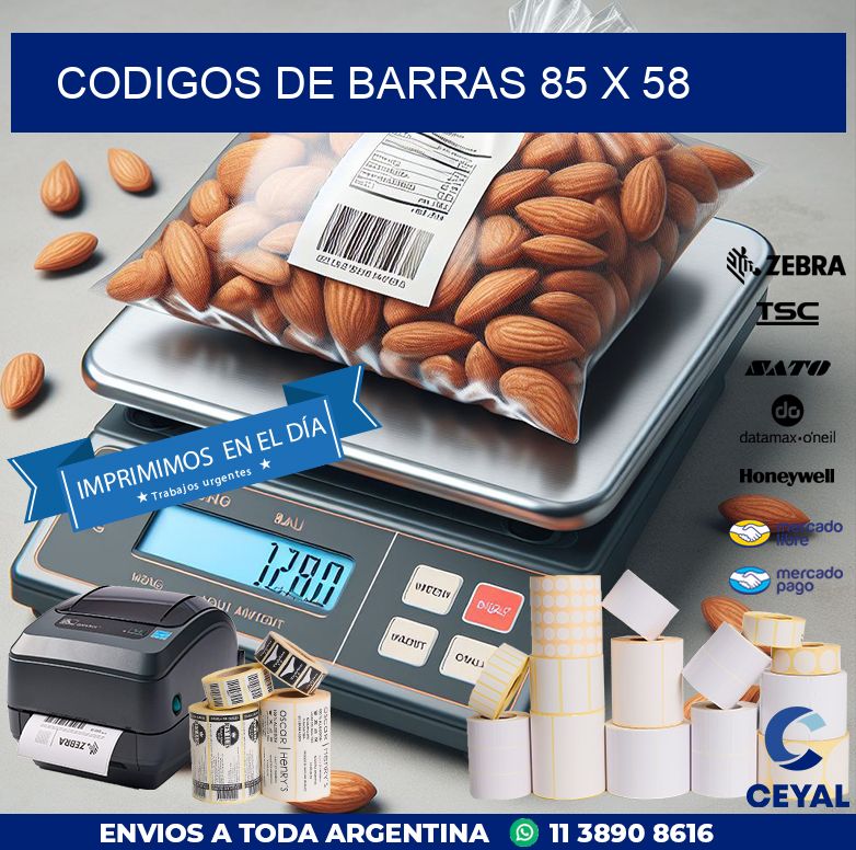 codigos de barras 85 x 58