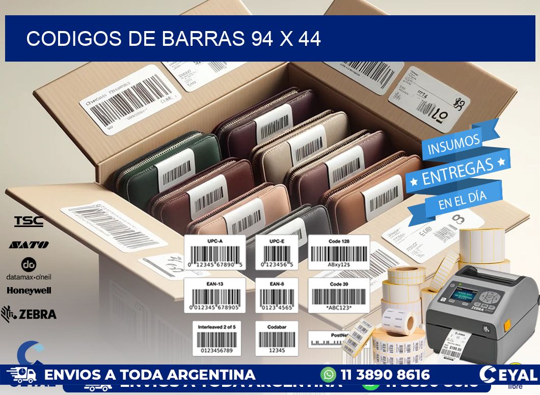 codigos de barras 94 x 44