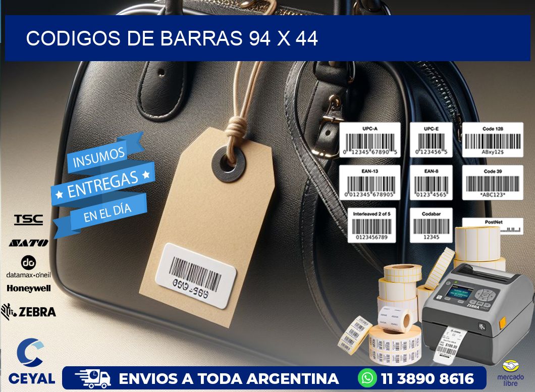 codigos de barras 94 x 44