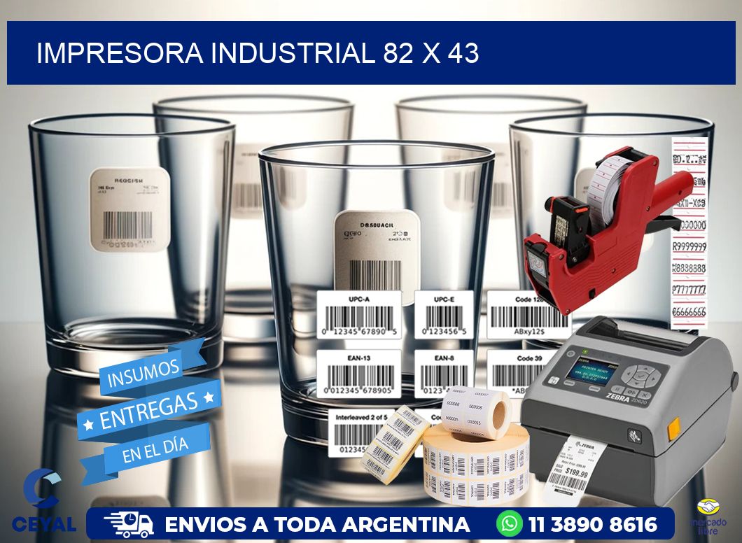 impresora industrial 82 x 43