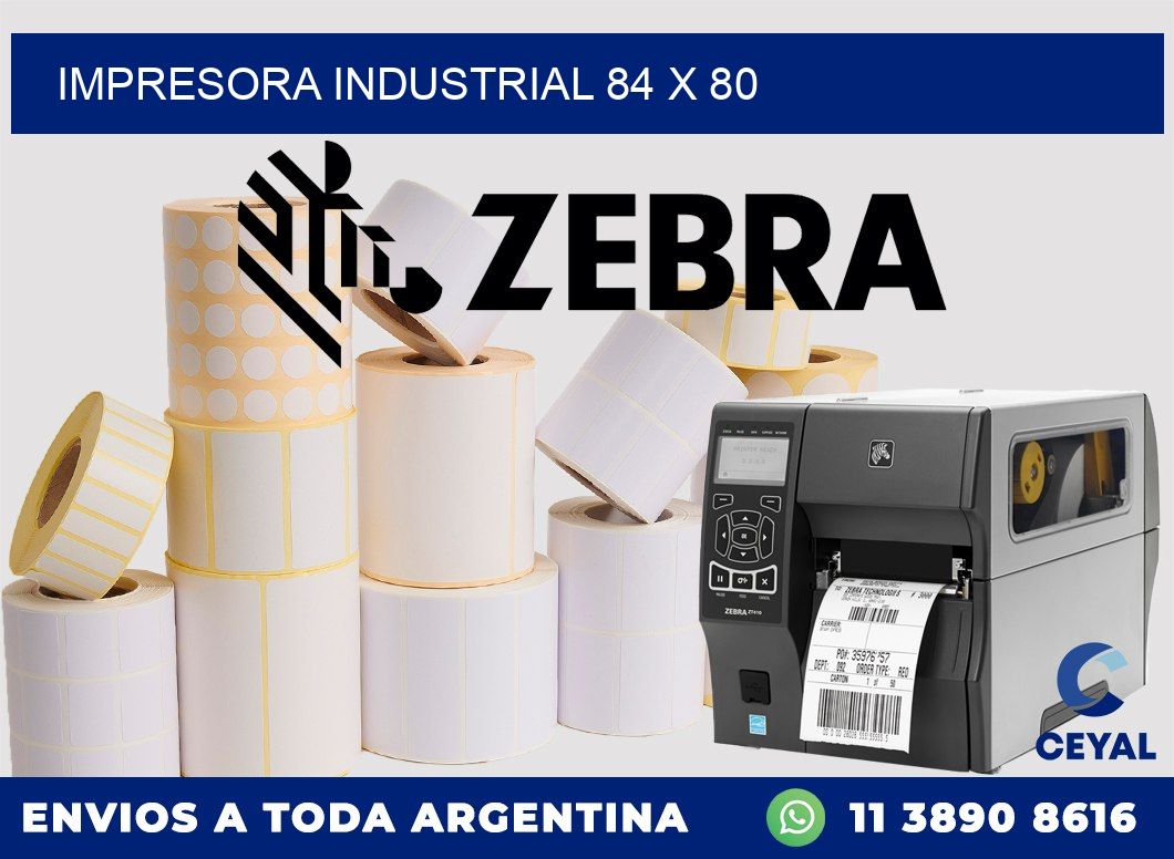 impresora industrial 84 x 80