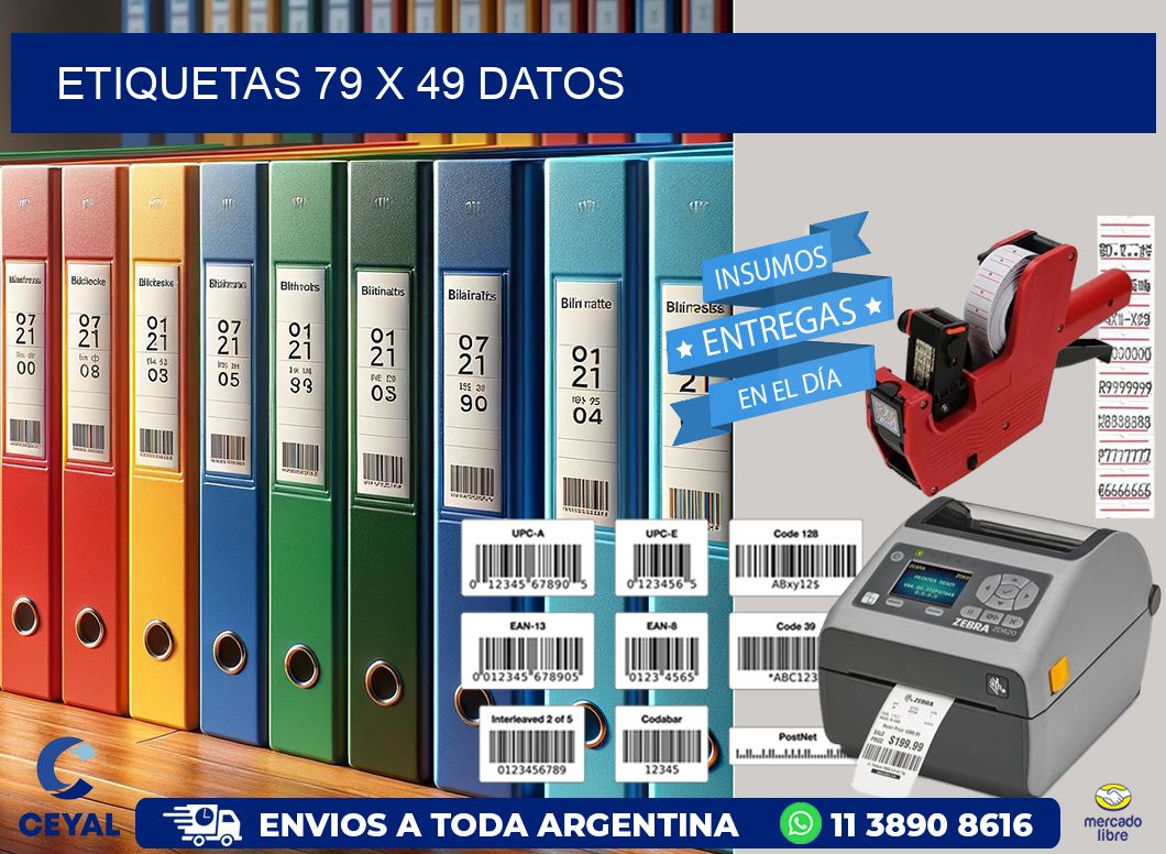 ETIQUETAS 79 x 49 DATOS