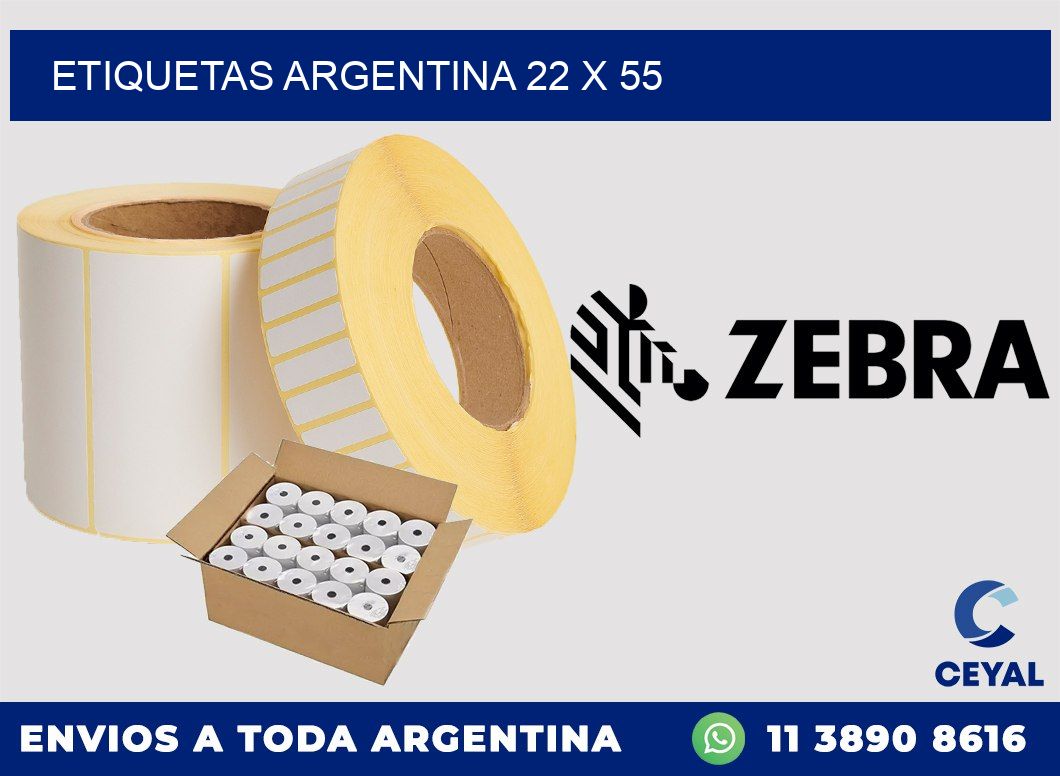 etiquetas argentina 22 x 55