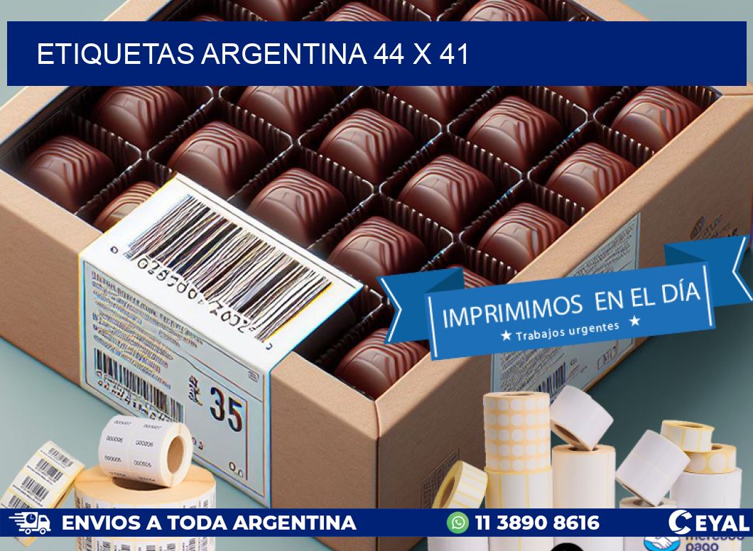 etiquetas argentina 44 x 41