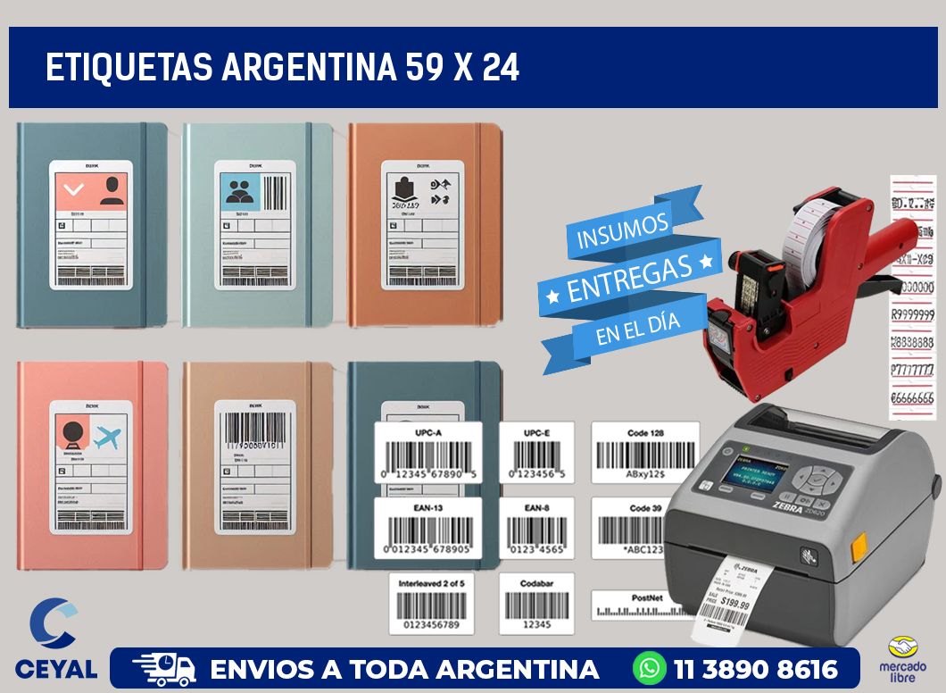 etiquetas argentina 59 x 24