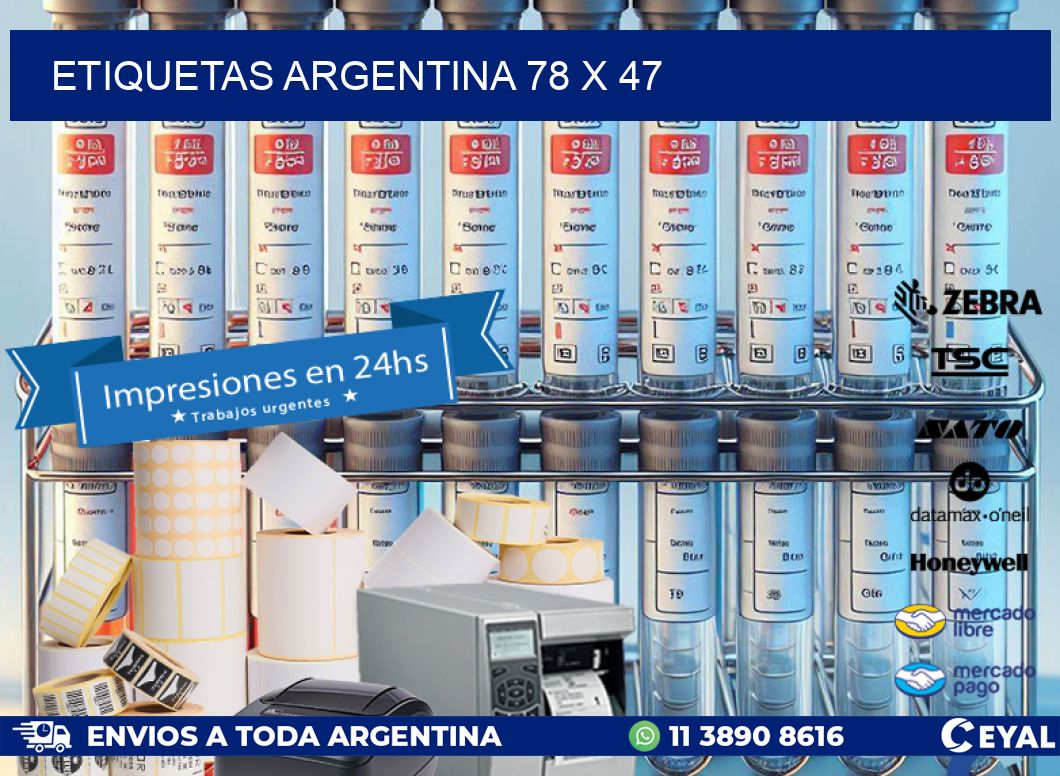 etiquetas argentina 78 x 47