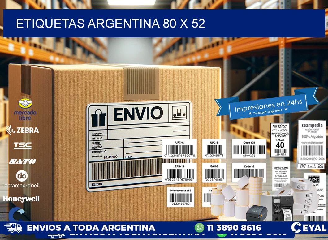 etiquetas argentina 80 x 52