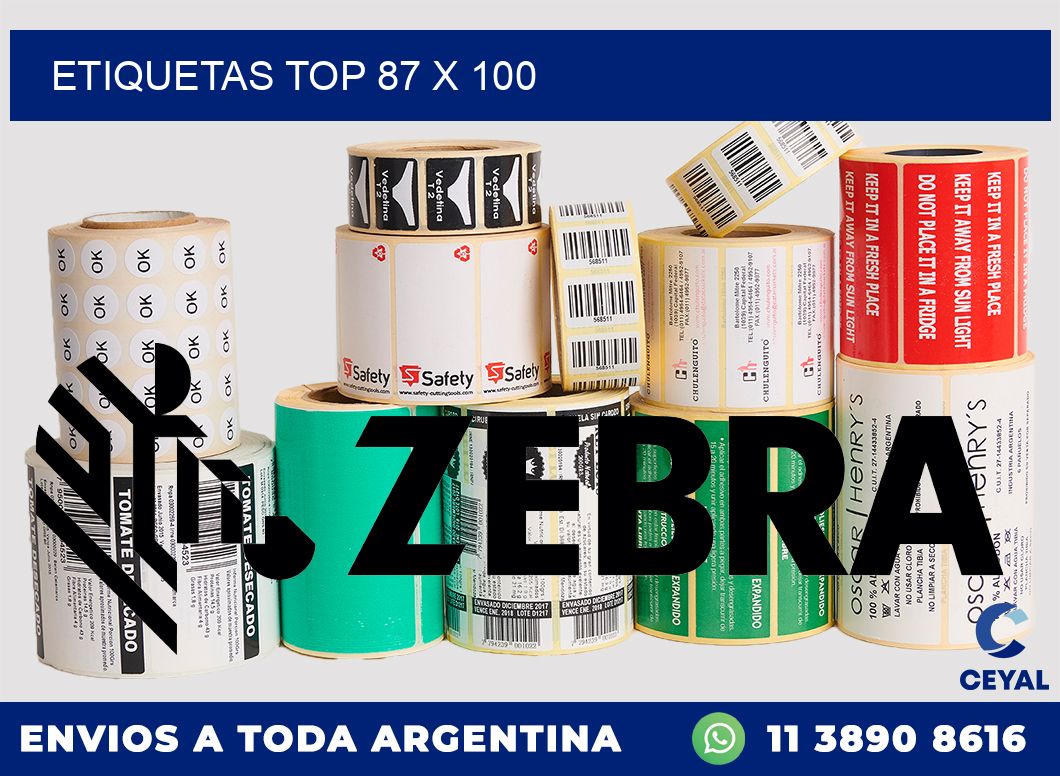 etiquetas top 87 x 100