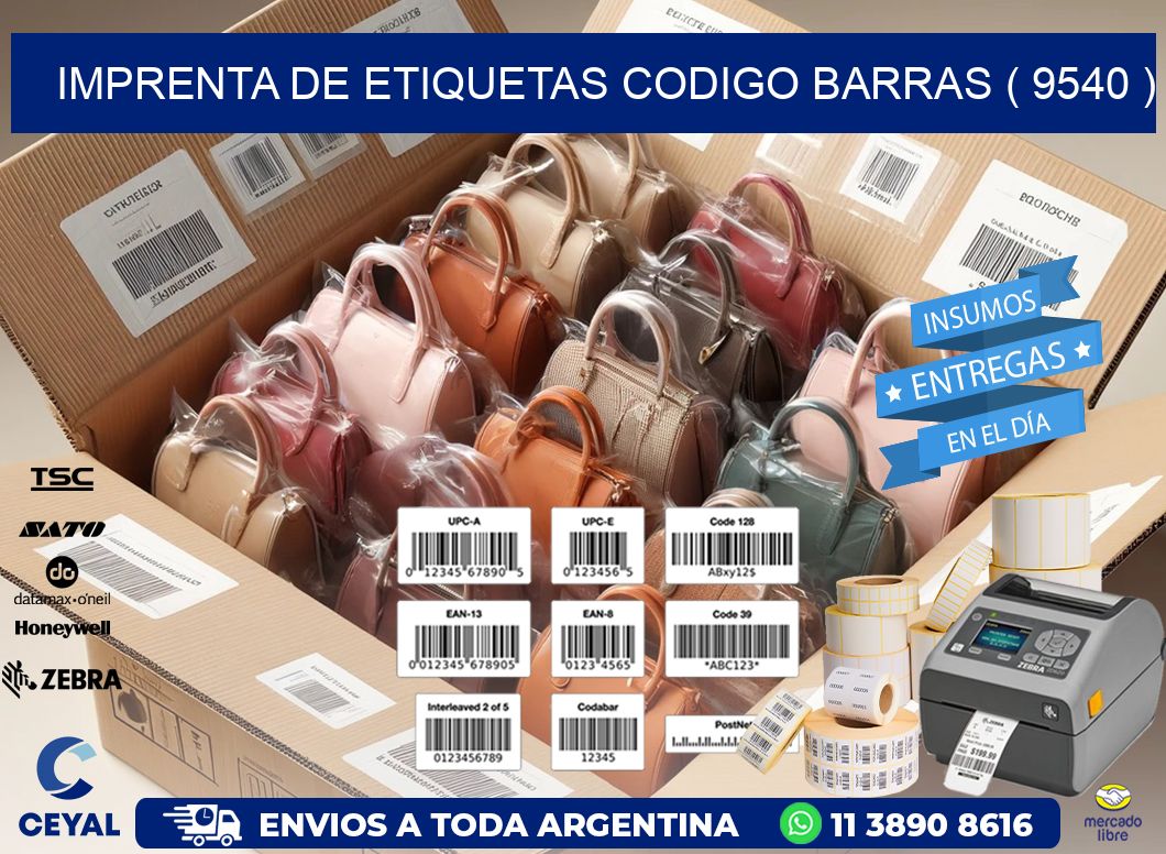 imprenta de etiquetas codigo barras ( 9540 )