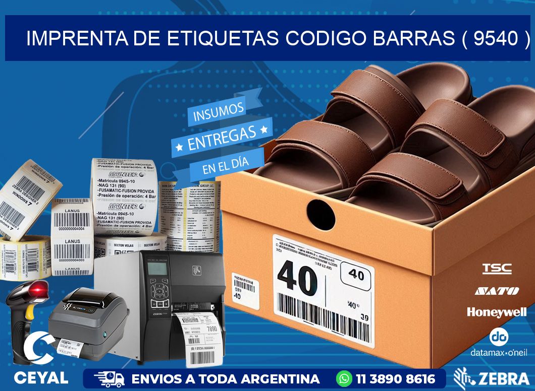 imprenta de etiquetas codigo barras ( 9540 )