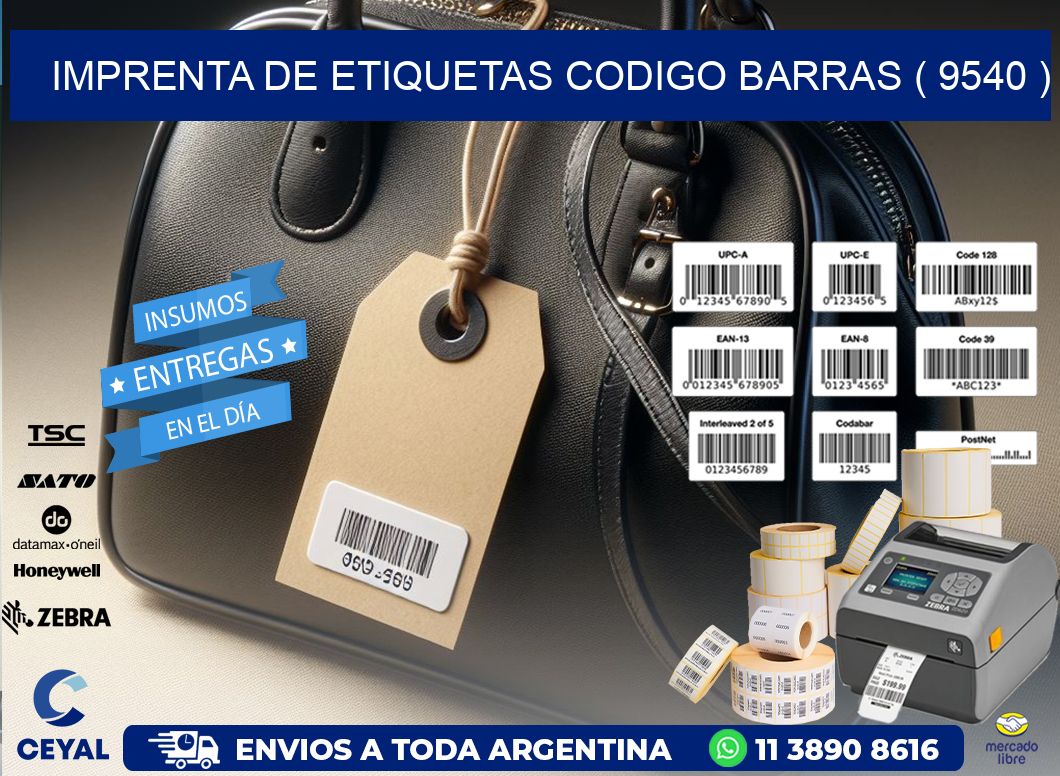 imprenta de etiquetas codigo barras ( 9540 )