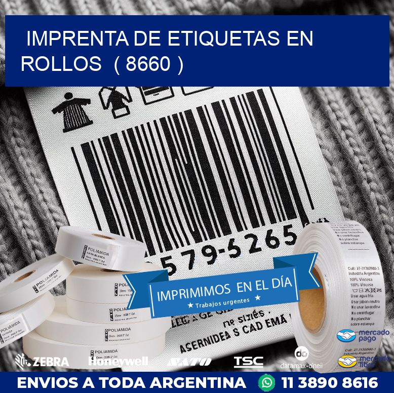 imprenta de etiquetas en rollos  ( 8660 )