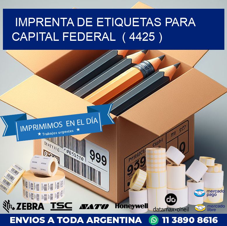 imprenta de etiquetas para capital federal  ( 4425 )