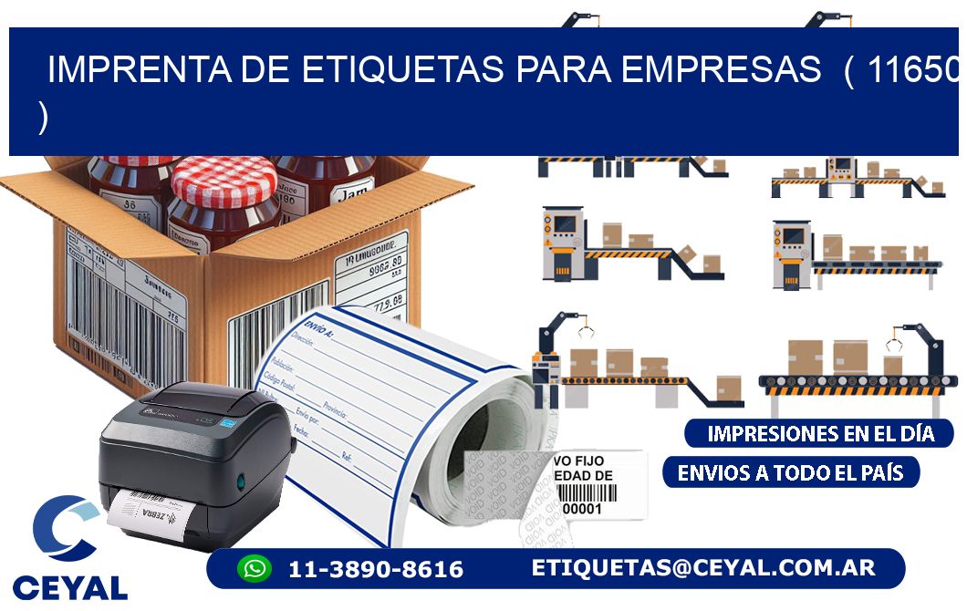 imprenta de etiquetas para empresas  ( 11650 )