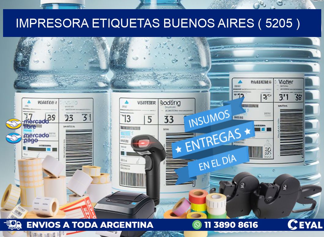 impresora etiquetas buenos aires ( 5205 )