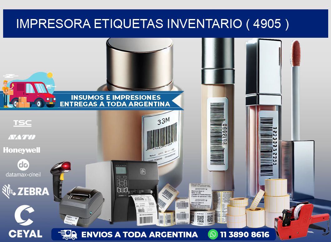 impresora etiquetas inventario ( 4905 )