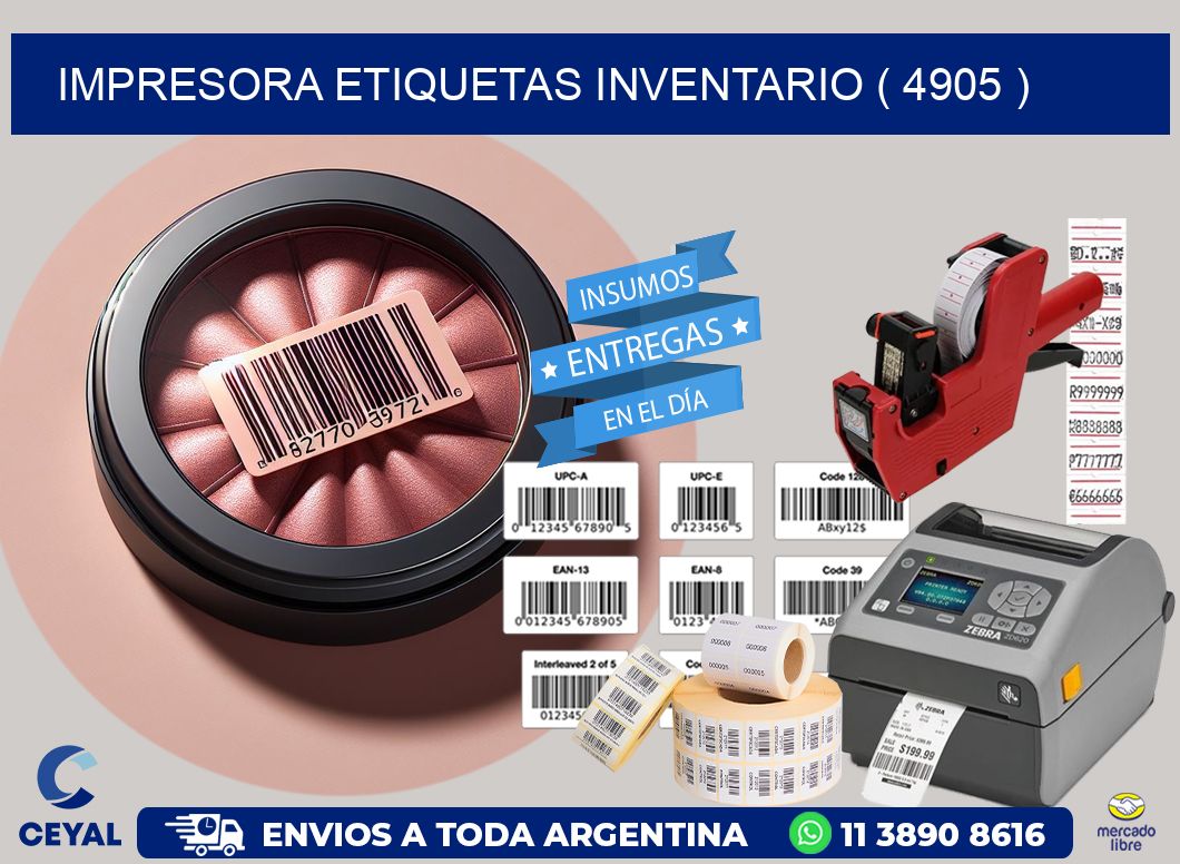 impresora etiquetas inventario ( 4905 )