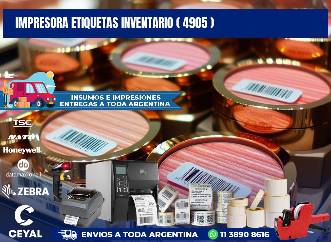 impresora etiquetas inventario ( 4905 )