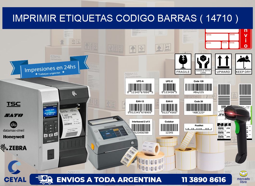 imprimir etiquetas codigo barras ( 14710 )