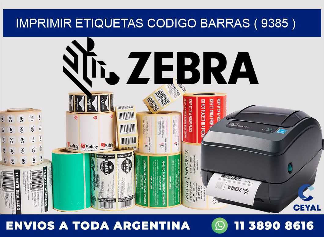 imprimir etiquetas codigo barras ( 9385 )