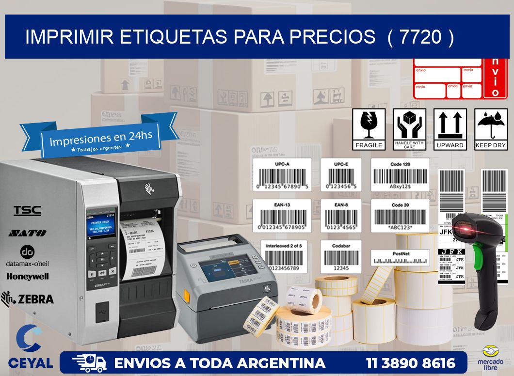 imprimir etiquetas para precios  ( 7720 )