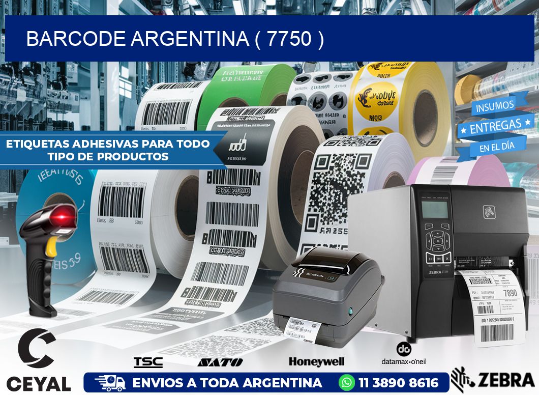 BARCODE ARGENTINA ( 7750 )