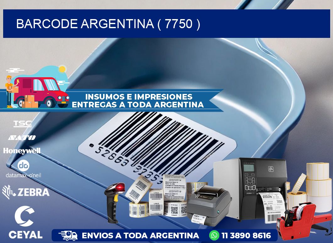 BARCODE ARGENTINA ( 7750 )