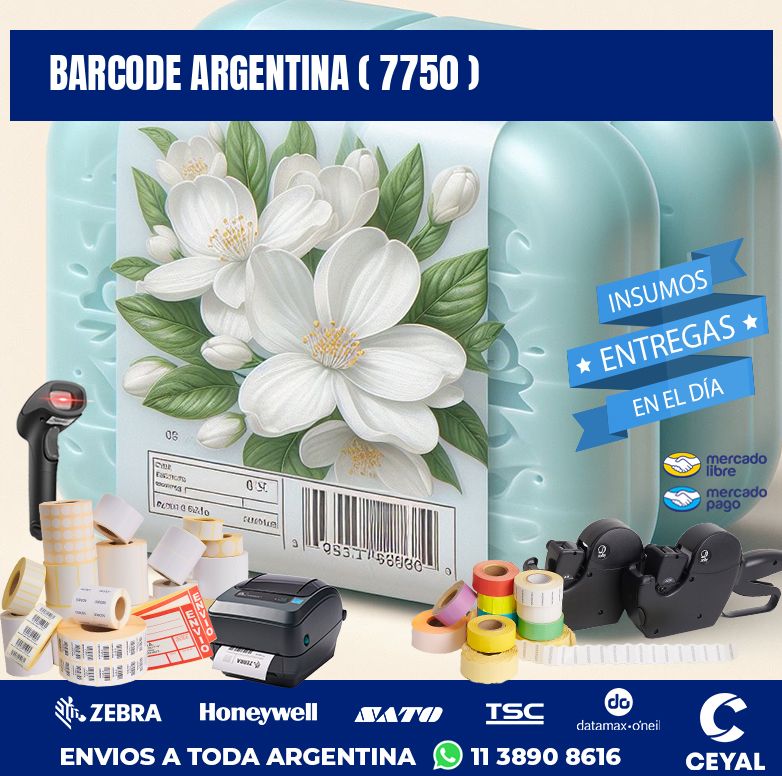 BARCODE ARGENTINA ( 7750 )