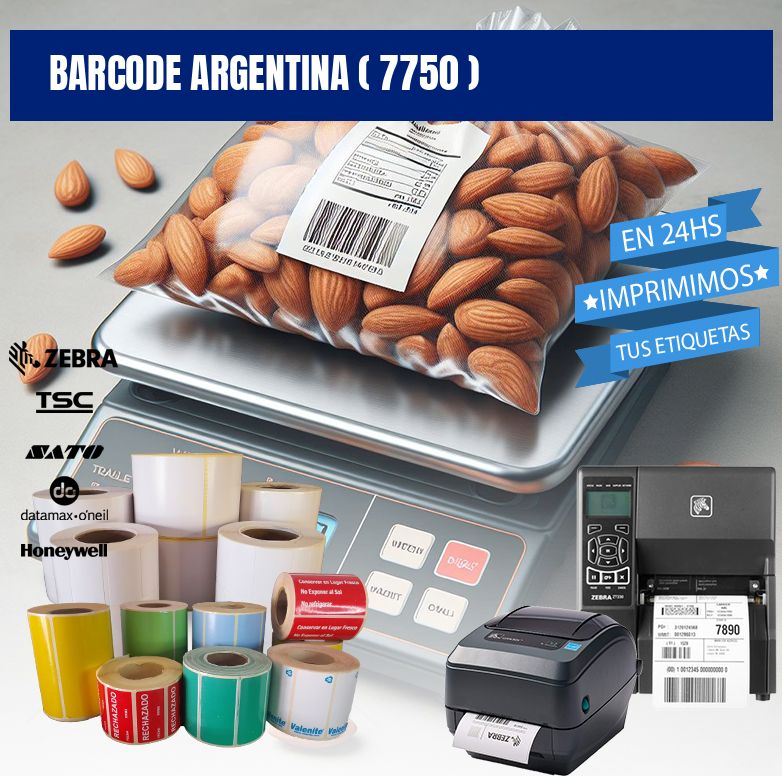 BARCODE ARGENTINA ( 7750 )