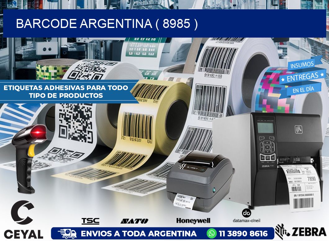 BARCODE ARGENTINA ( 8985 )