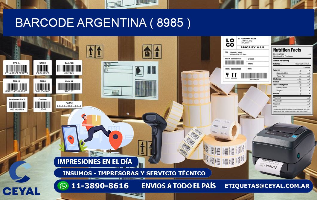 BARCODE ARGENTINA ( 8985 )