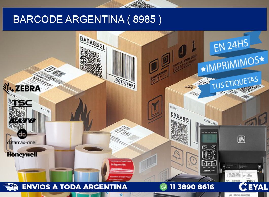 BARCODE ARGENTINA ( 8985 )